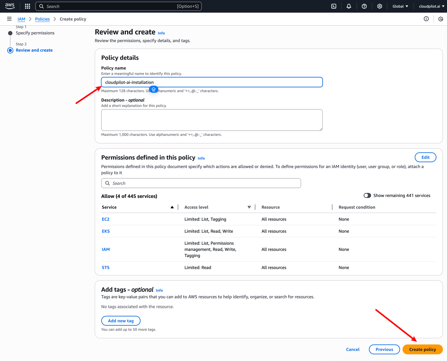 create-aws-policies-2