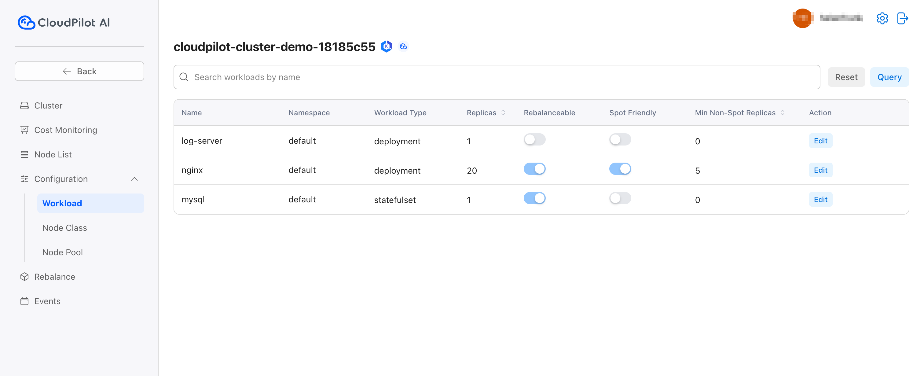 workload-config-disable